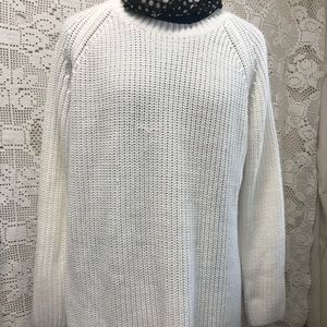 Forever 21 white sweater